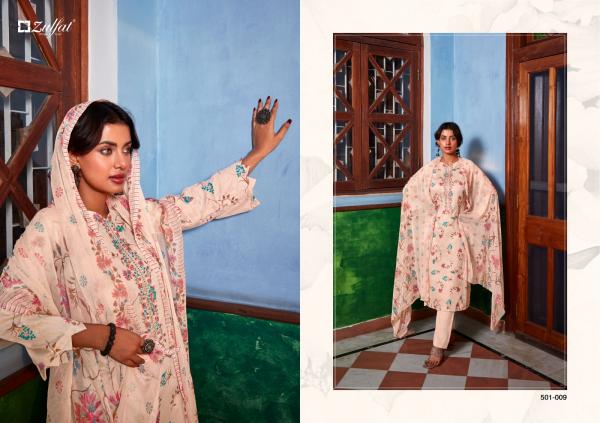 Zulfat Dilreet Exclusive Cotton Dress Material Collection